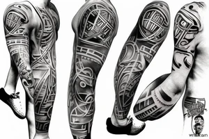 NBA stars tattoo idea