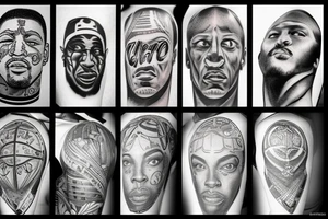 NBA stars tattoo idea
