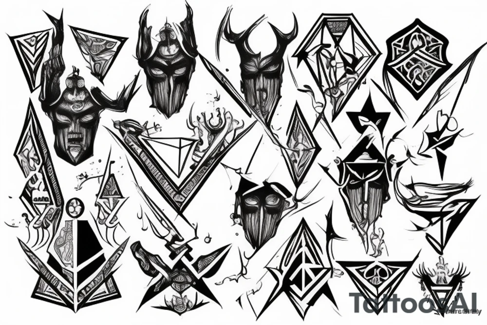 Luminous Delta, Freemasonry, Lucifer tattoo idea