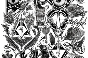 Luminous Delta, Freemasonry, Lucifer tattoo idea