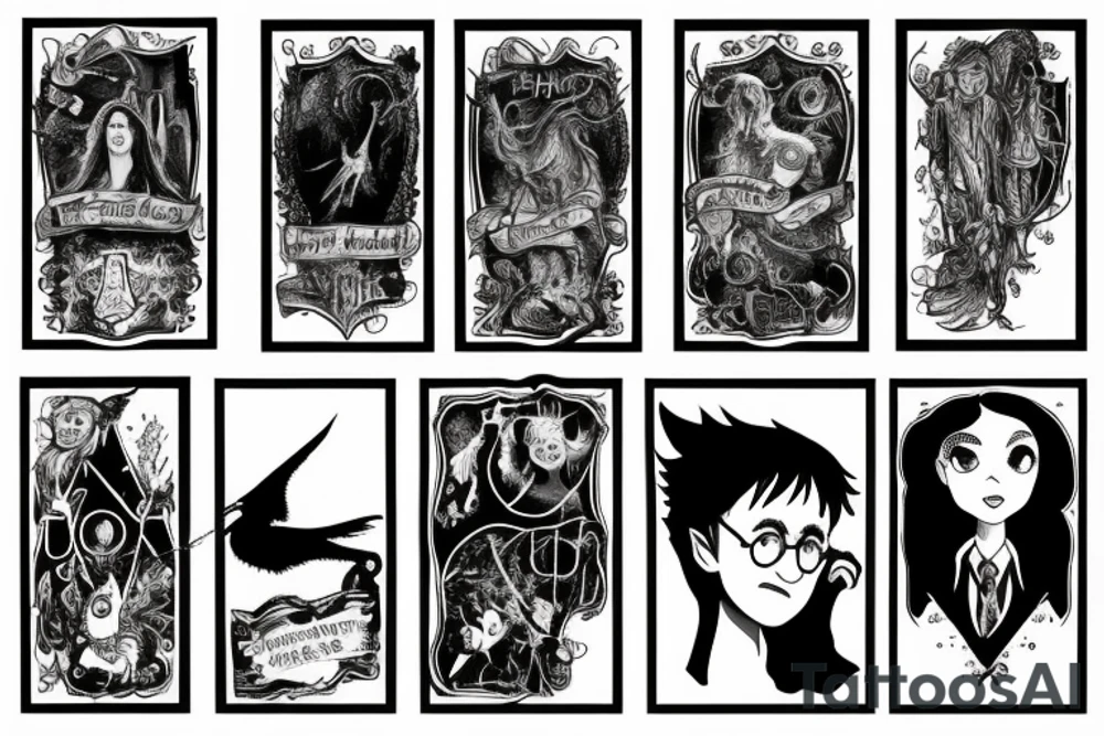 Harry Potter tattoo idea