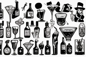 bartender tattoo idea