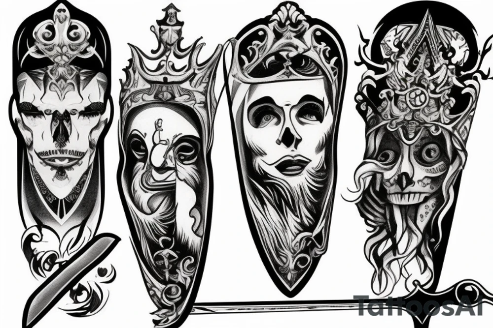 sword of damocles tattoo idea