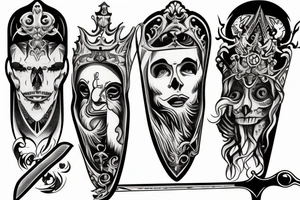 sword of damocles tattoo idea