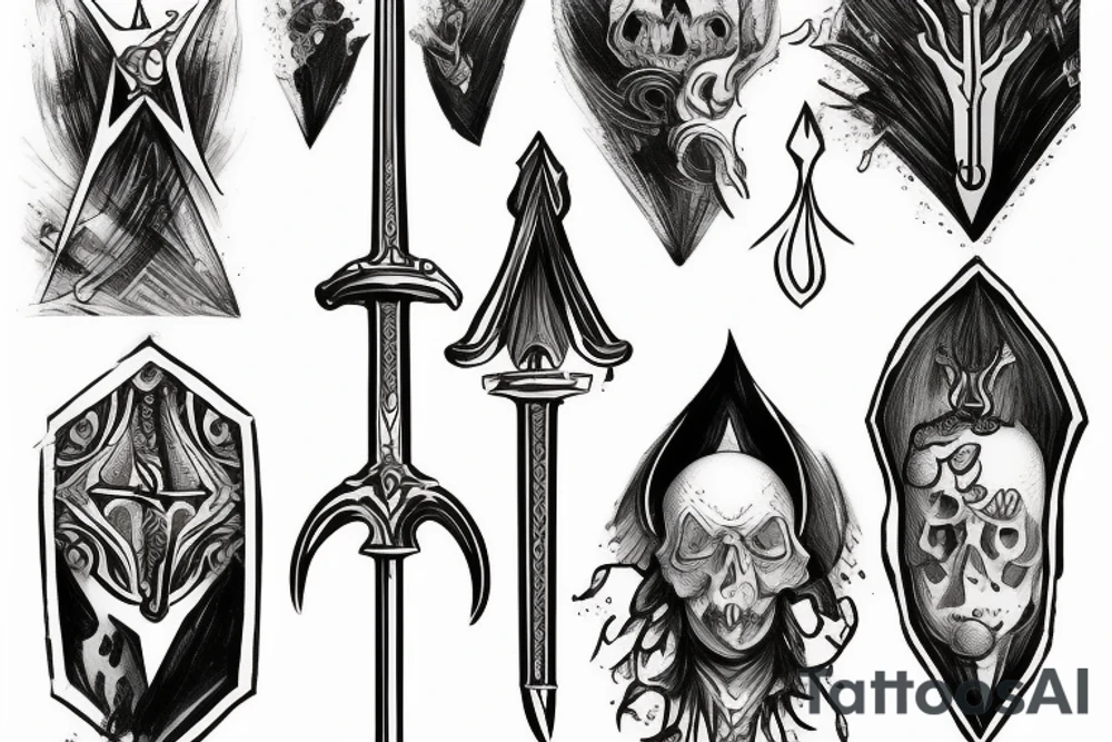 sword of damocles tattoo idea