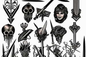 sword of damocles tattoo idea