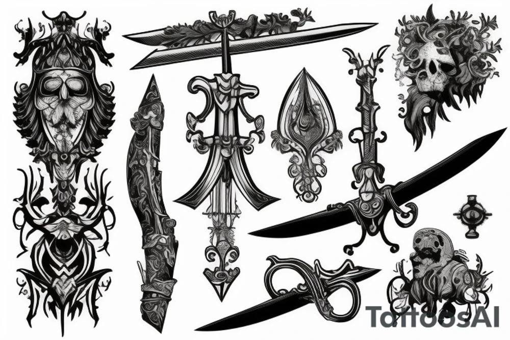 sword of damocles tattoo idea