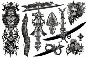 sword of damocles tattoo idea