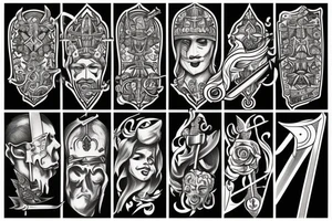 sword of damocles tattoo idea