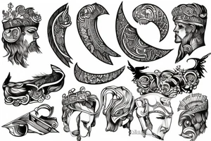 greek god tattoo idea