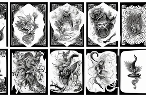 Fantasy tattoo idea