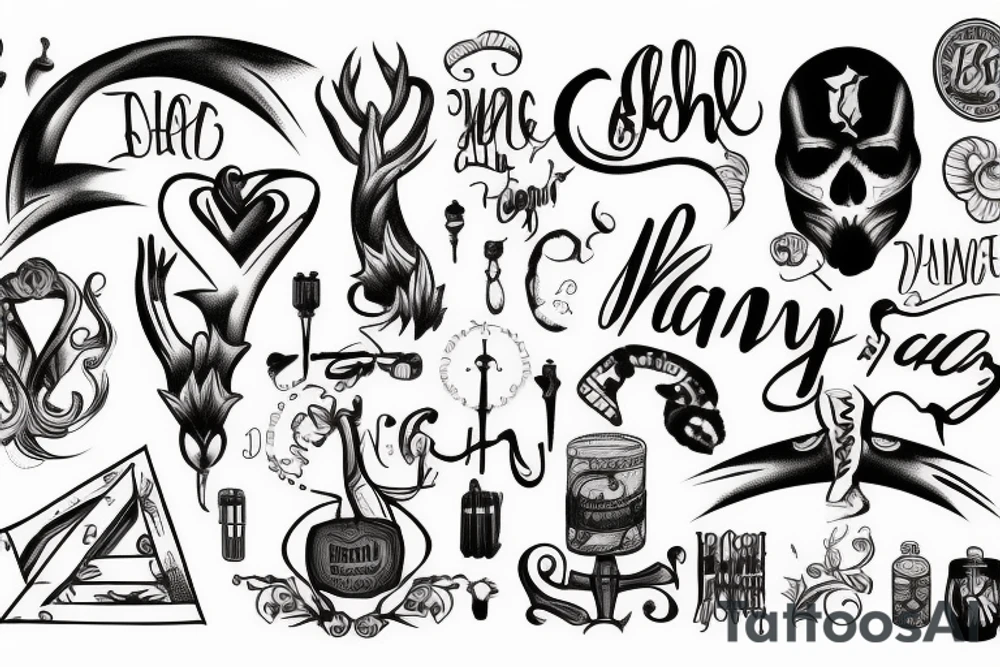 The meaning of the name Ethan tattoo idea