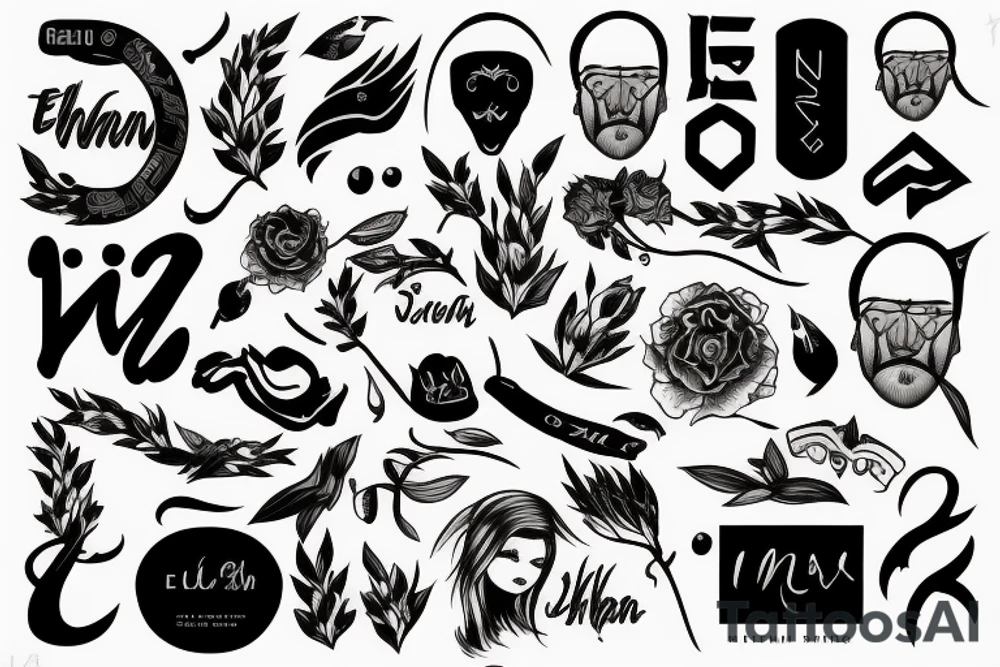 The meaning of the name Ethan tattoo idea