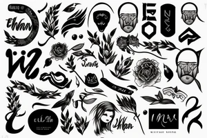 The meaning of the name Ethan tattoo idea