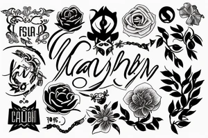 The meaning of the name Caleb tattoo idea