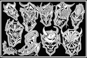 Devil tattoo idea