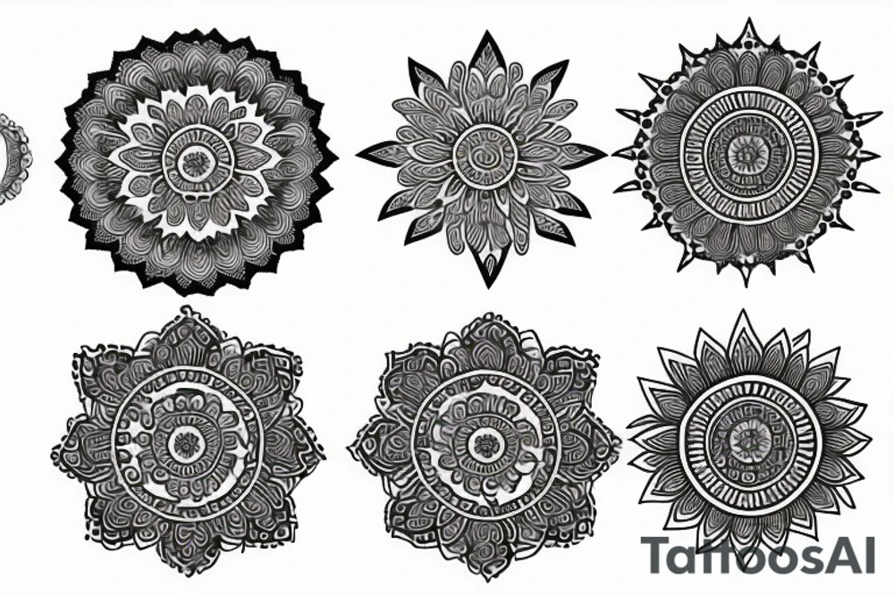 Mandala tattoo idea