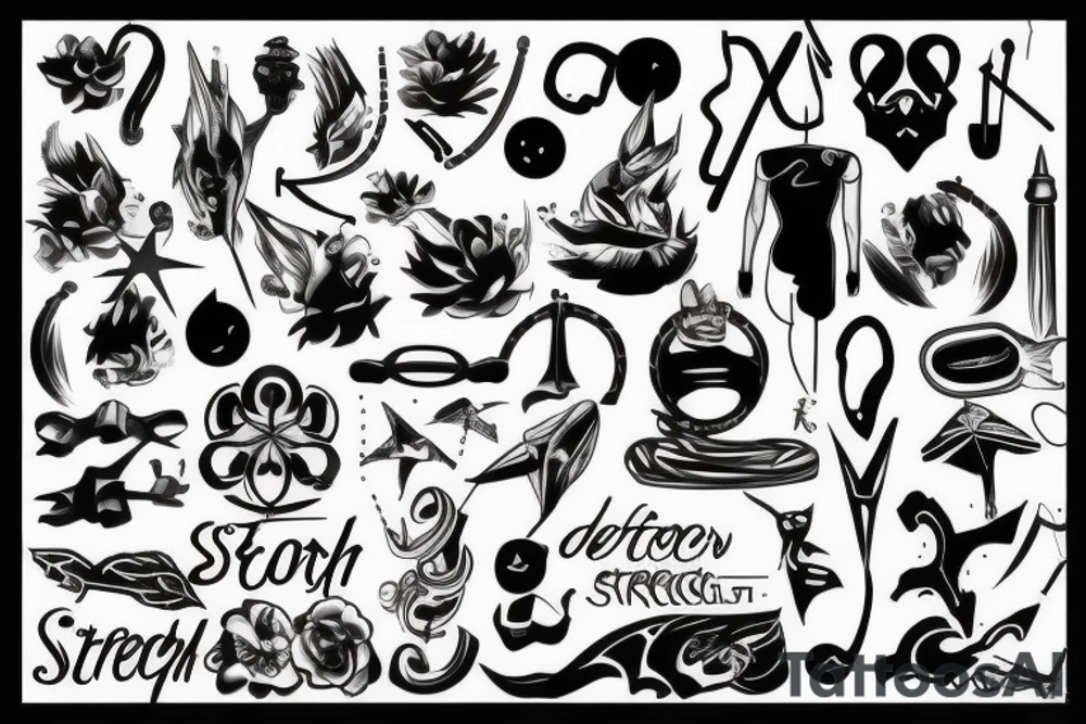 strength tattoo idea
