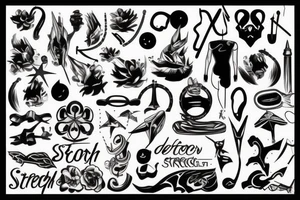 strength tattoo idea