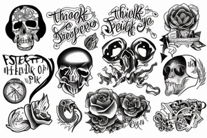 Think before you speak tattoo idea