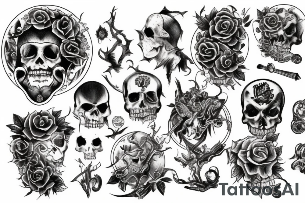 7 deadly sins tattoo idea