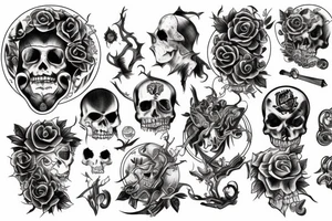 7 deadly sins tattoo idea