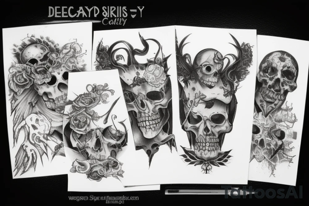 7 deadly sins tattoo idea