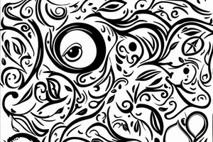 Apple of my eye tattoo idea
