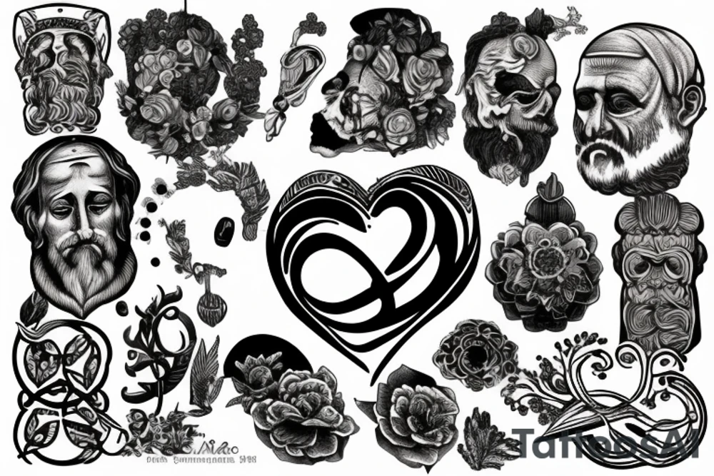 Amor Fati, ancient philosophers tattoo idea