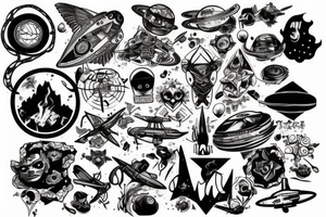Travel tattoos, space tattoos, matrix tattoos, society is shit tattoos tattoo idea
