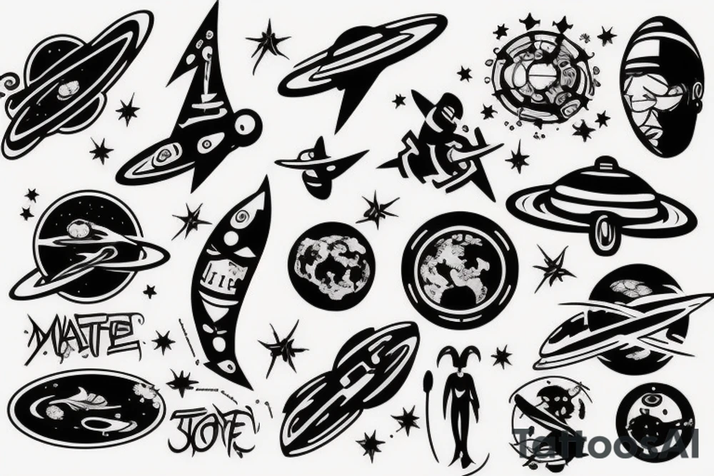 Travel tattoos, space tattoos, matrix tattoos, society is shit tattoos tattoo idea