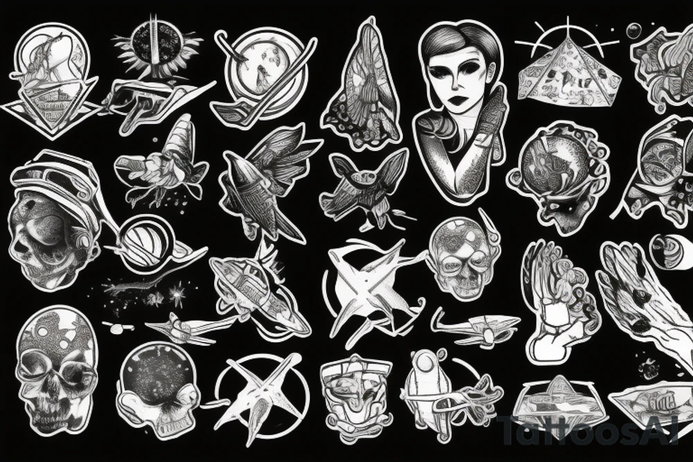 Travel tattoos, space tattoos, matrix tattoos, society is shit tattoos tattoo idea