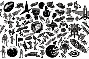Travel tattoos, space tattoos, matrix tattoos, society is shit tattoos, backpacker, designer, nomad, explorer, curious tattoo idea