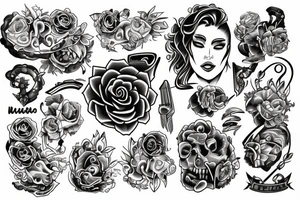 A colored tattoo for men tattoo idea