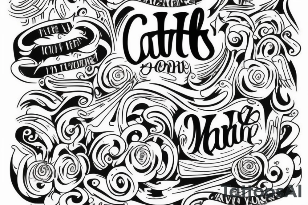 A colored tattoo for men tattoo idea
