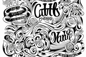 A colored tattoo for men tattoo idea