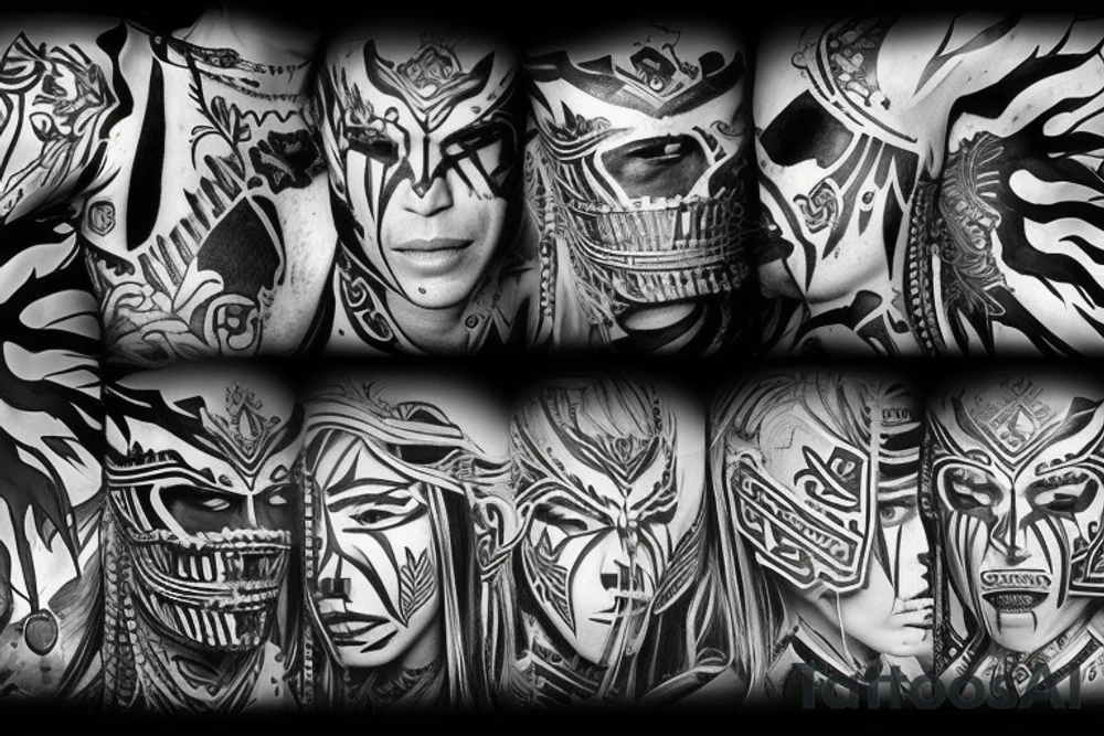i was born at 11 10 2003, and my parents raise me as a warrior ho never give up tattoo idea