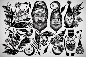 Juif balance 20 ans reussite tattoo idea