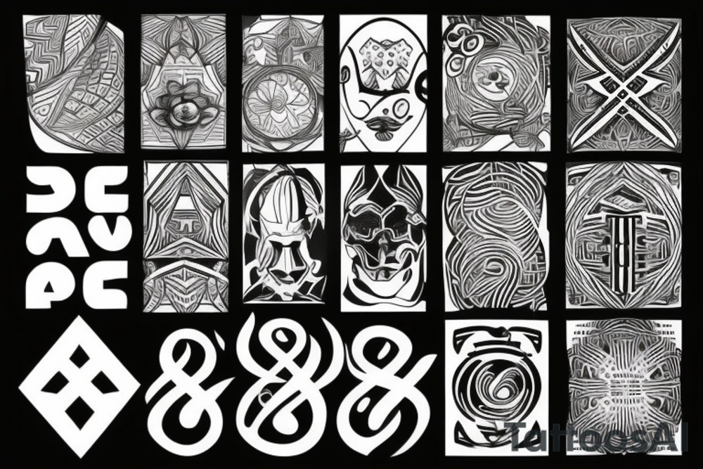 Balance tattoo idea