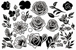 Secret love and pretending tattoo idea
