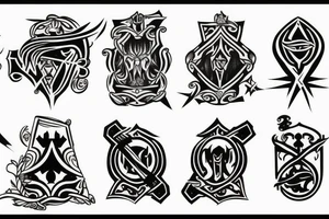 Ace of spades tattoo idea