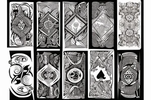 Deck of cards tattoo idea