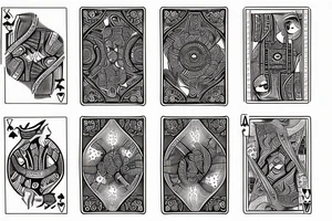 Deck of cards tattoo idea