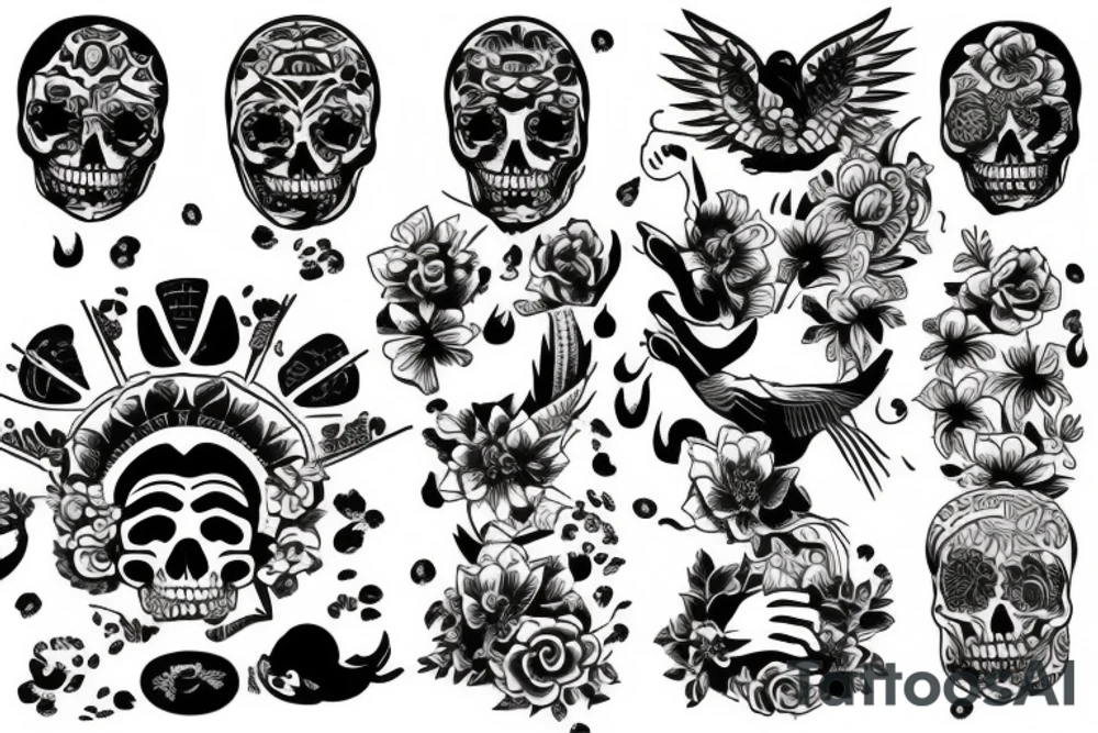 Mexican tattoo tattoo idea