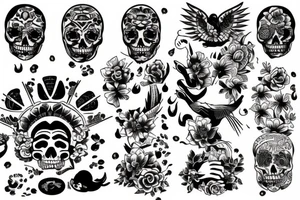 Mexican tattoo tattoo idea