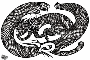 Quetzalcoatl tattoo idea