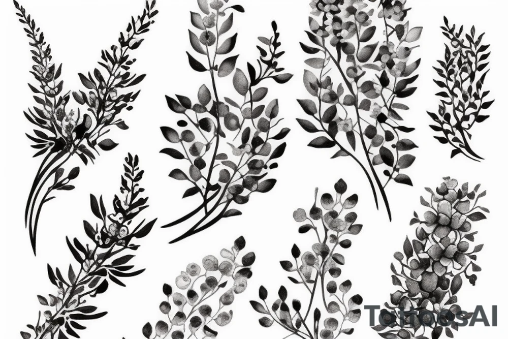 Wisteria tattoo idea