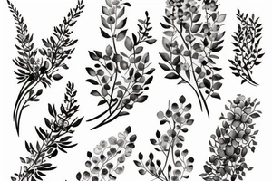 Wisteria tattoo idea