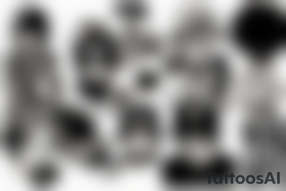 juice wrld and eazy e tattoo idea