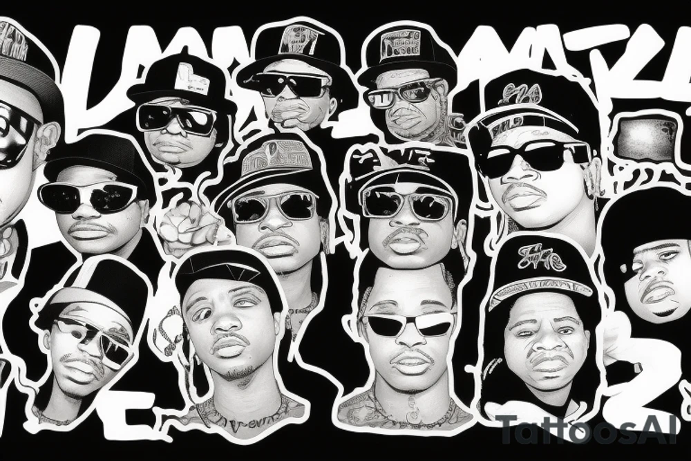 eazy-E tattoo idea